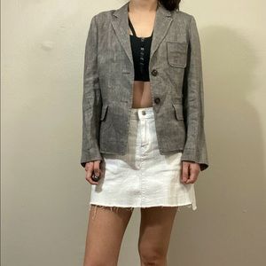 linen blazer jacket